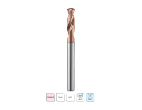 MŨI KHOAN CARBIDE DOUBLE MARGIN HP503 (WIDIN)