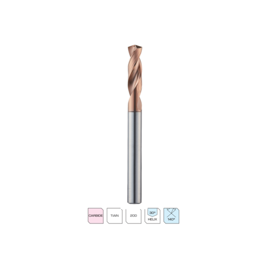 MŨI KHOAN CARBIDE DOUBLE MARGIN HP503 (WIDIN)