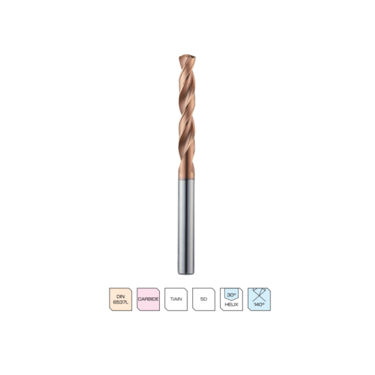 MŨI KHOAN CARBIDE DOUBLE MARGIN HPI505 (WIDIN)