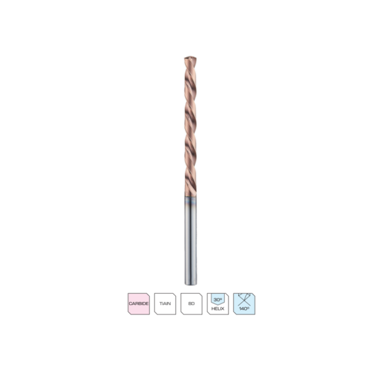 MŨI KHOAN SÂU CARBIDE TỐC ĐỘ CAO SF508 (WIDIN)