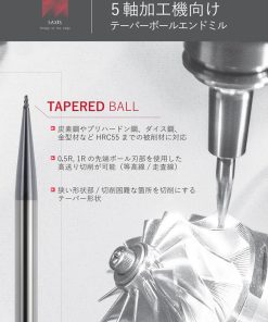 Dao phay Tapered Ball SUPER-PH HS3TB của KKK