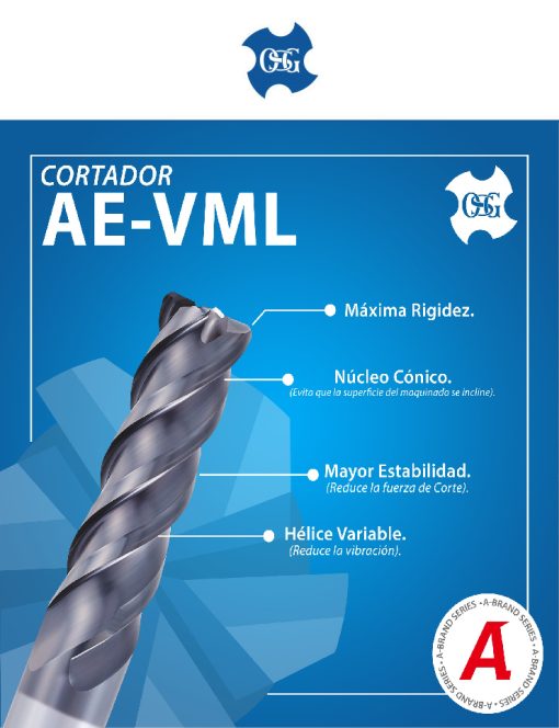 Dao phay dài chống rung carbide AE-VML