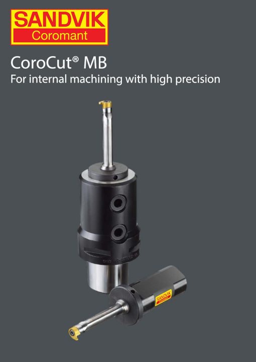 Mảnh dao CoroCut® MB - Gia công lỗ nhỏ chính xác và ổn định