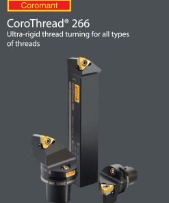 Mảnh dao CoroThread® 266 - Gia công tiện ren chính xác và hiệu quả